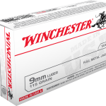 WINCHESTER USA 9MM LUGER (9X19 PARA)  HANDGUN AMMO AMMO