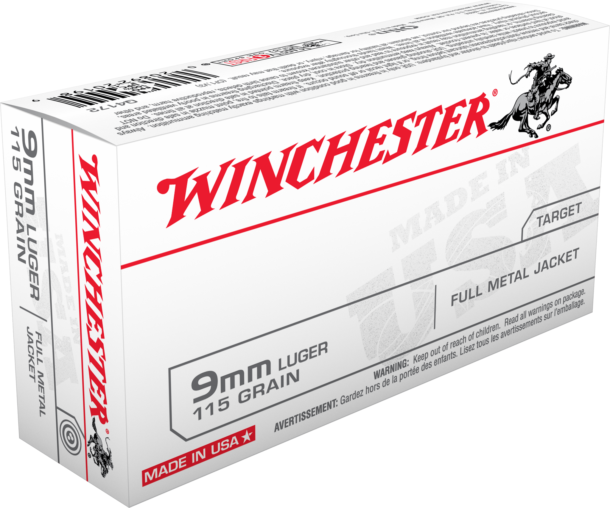 WINCHESTER USA HANDGUN AMMO