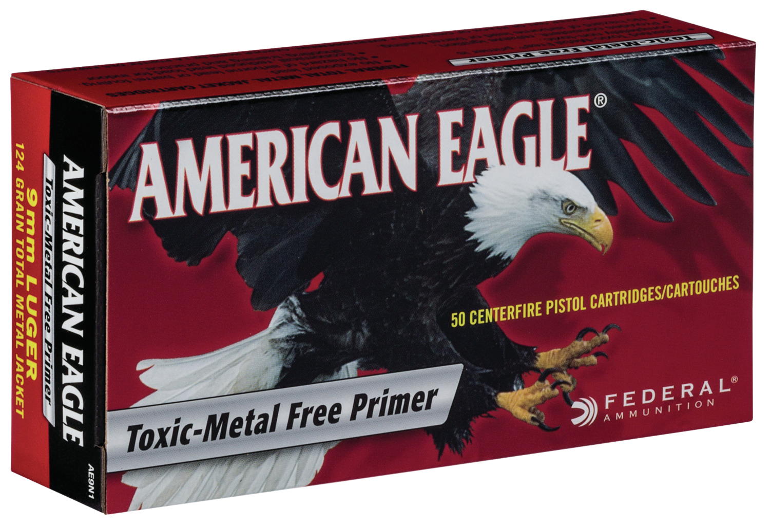 FEDERAL AMERICAN EAGLE HANDGUN AMMO
