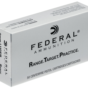 FEDERAL RANGE AND TARGET HANDGUN AMMO