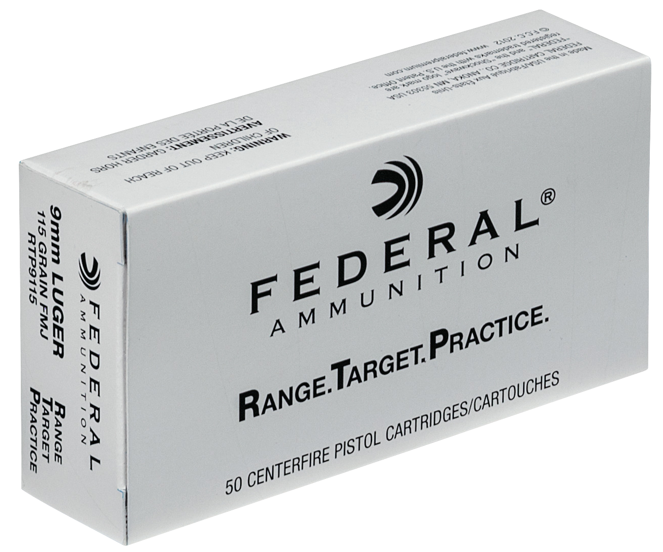 FEDERAL RANGE AND TARGET HANDGUN AMMO