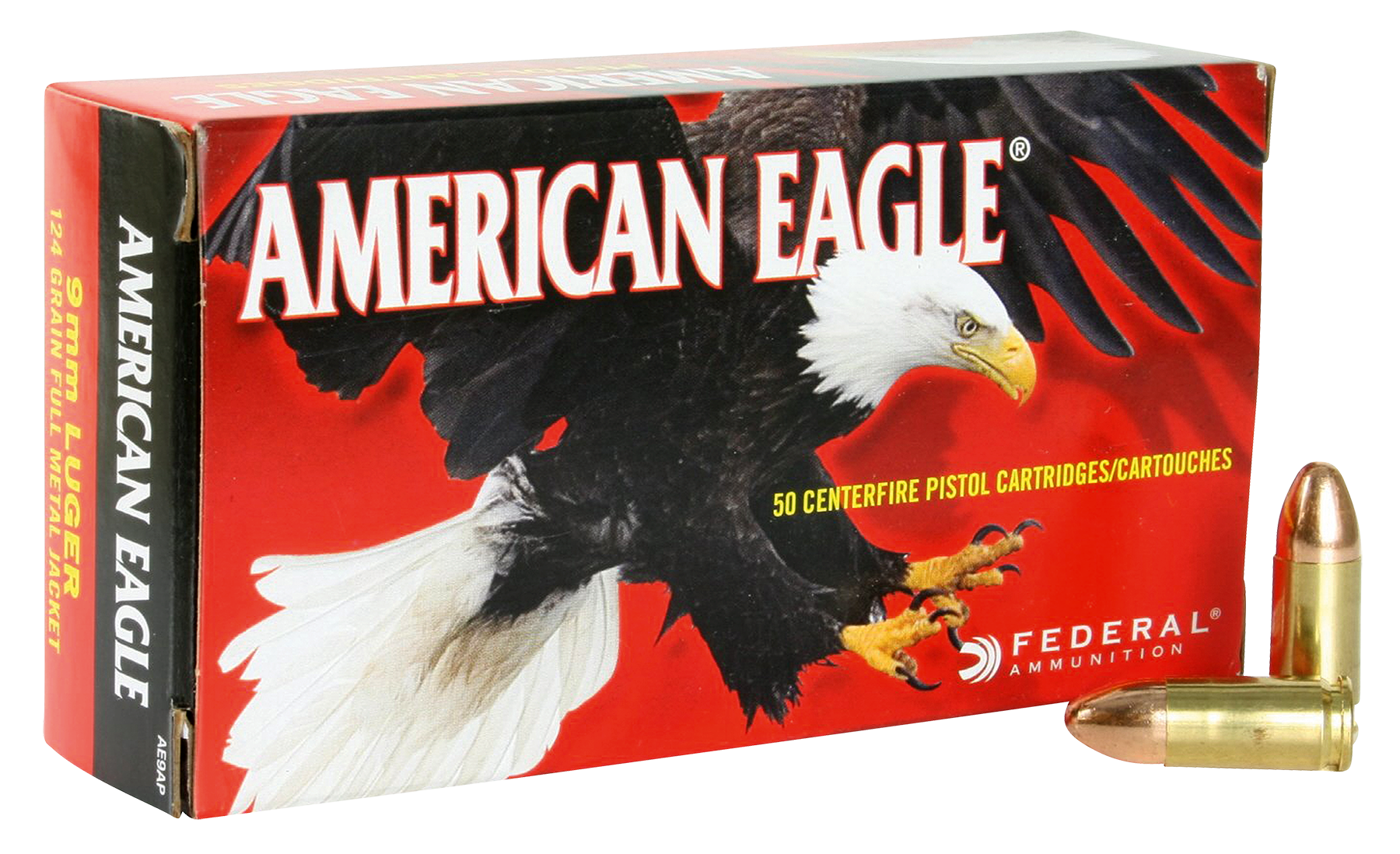 FEDERAL AMERICAN EAGLE HANDGUN AMMO