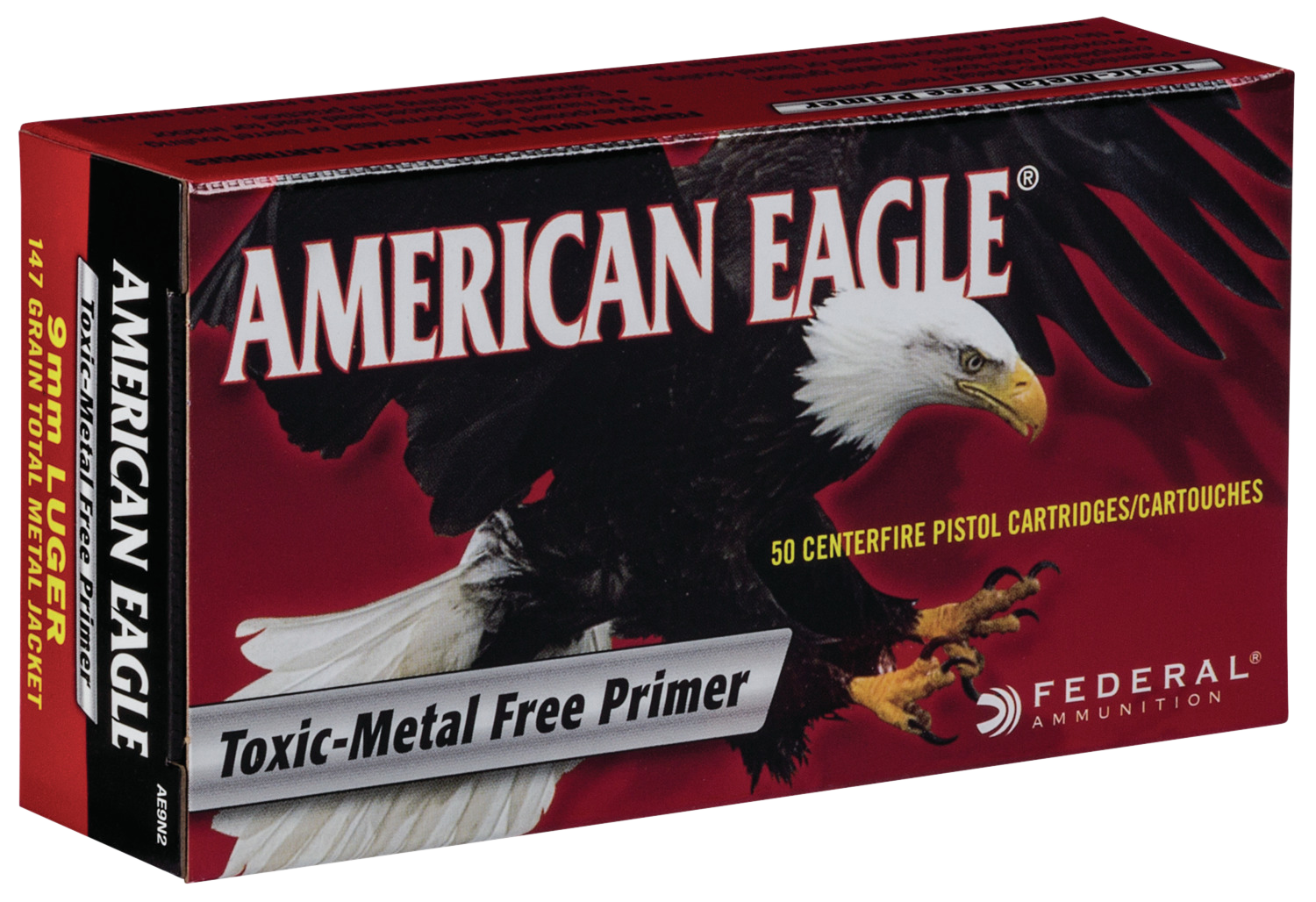 FEDERAL AMERICAN EAGLE HANDGUN AMMO