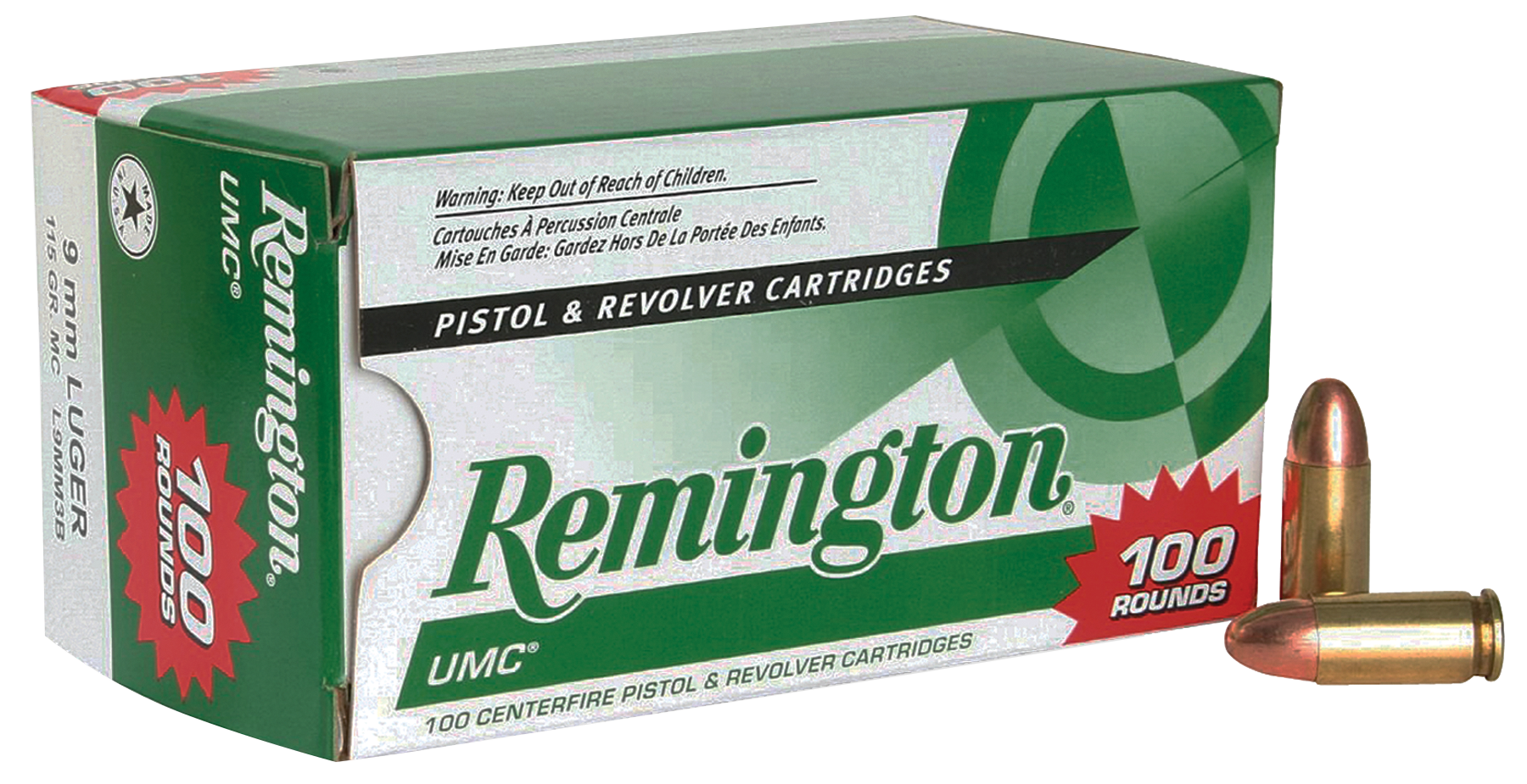 REMINGTON UMC HANDGUN AMMO