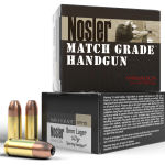 NOSLER MATCH GRADE 9MM LUGER (9X19 PARA)  HANDGUN AMMO AMMO