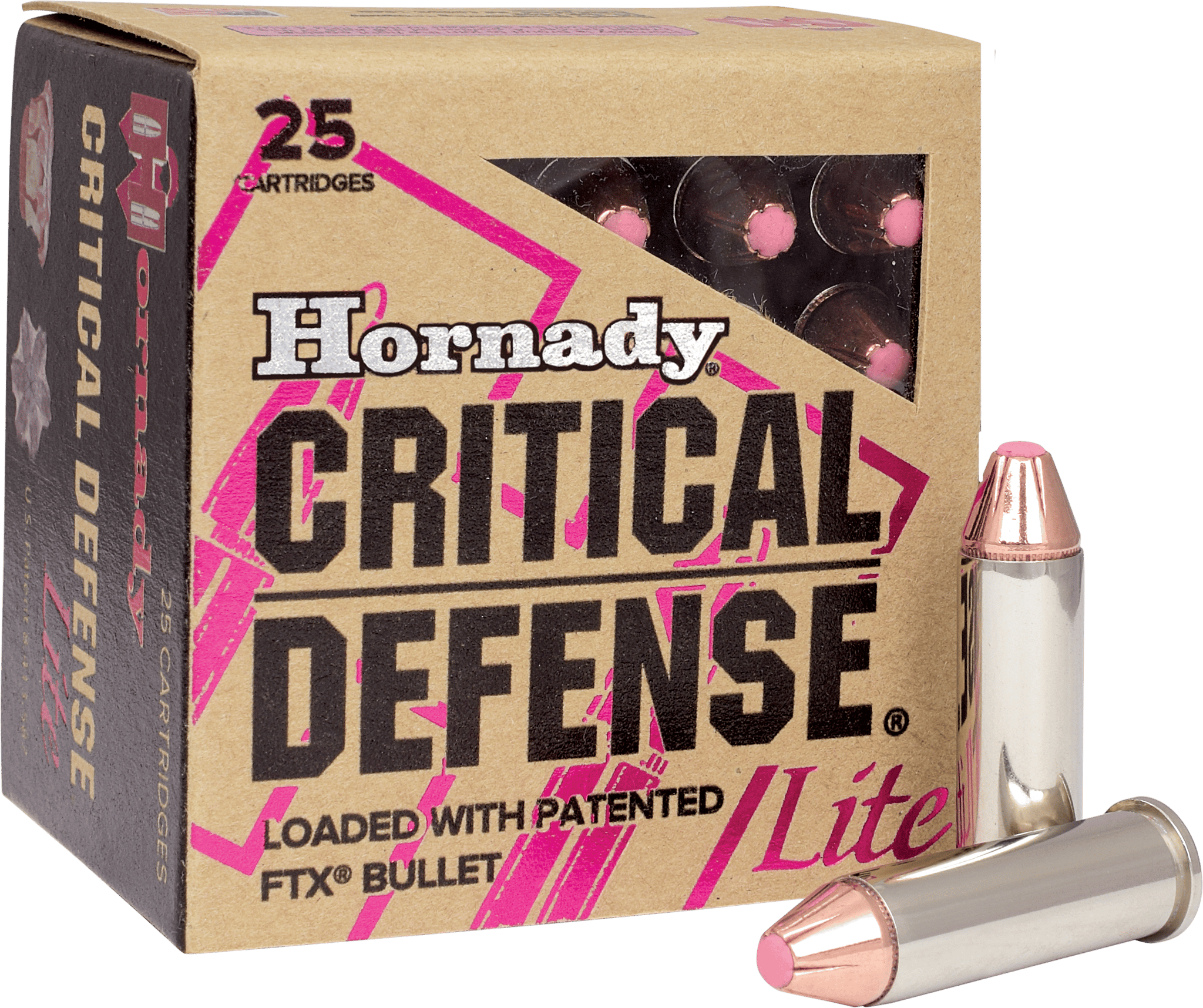 HORNADY CRITICAL DEFENSE LITE HANDGUN AMMO