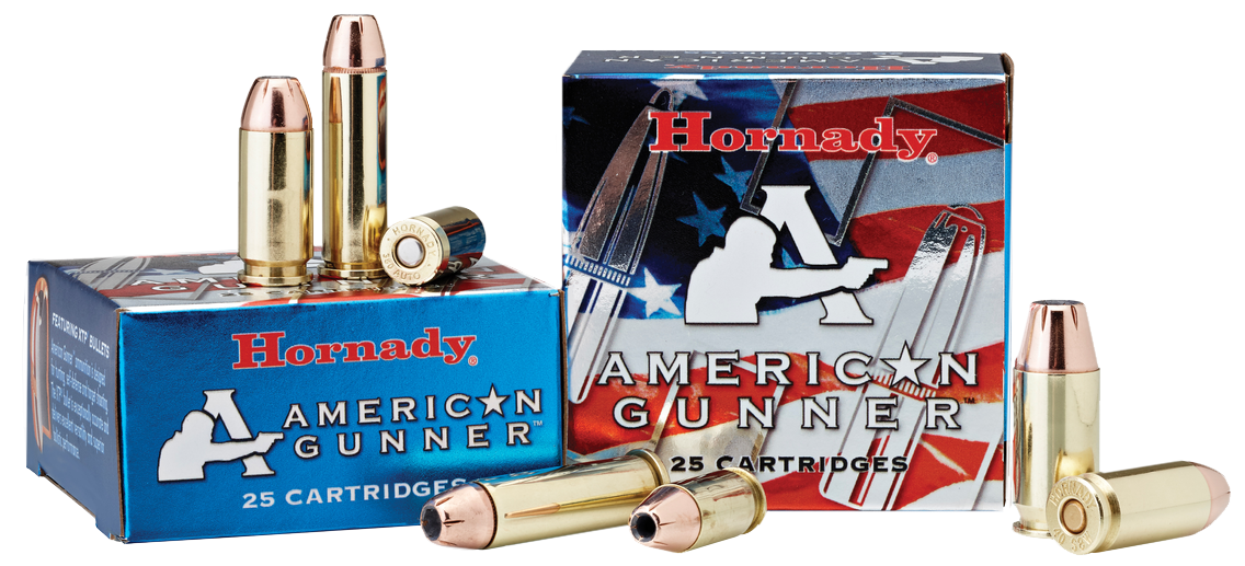 HORNADY AMERICAN GUNNER HANDGUN AMMO