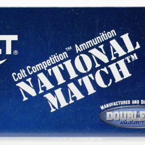 COLT NATIONAL MATCH HANDGUN AMMO