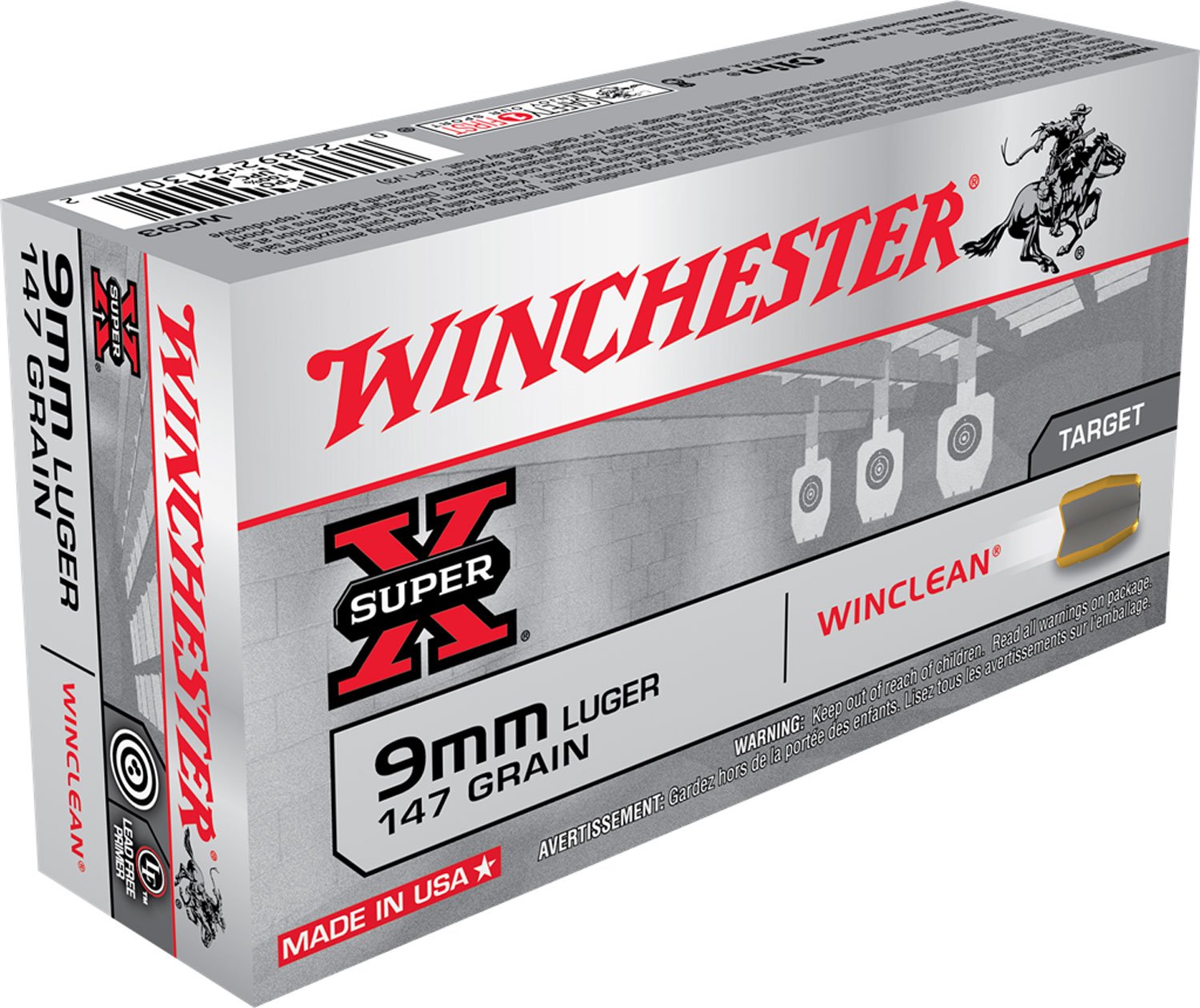WINCHESTER SUPER-X HANDGUN AMMO