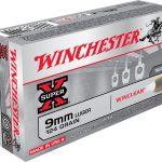 WINCHESTER SUPER-X 9MM LUGER (9X19 PARA)  HANDGUN AMMO AMMO