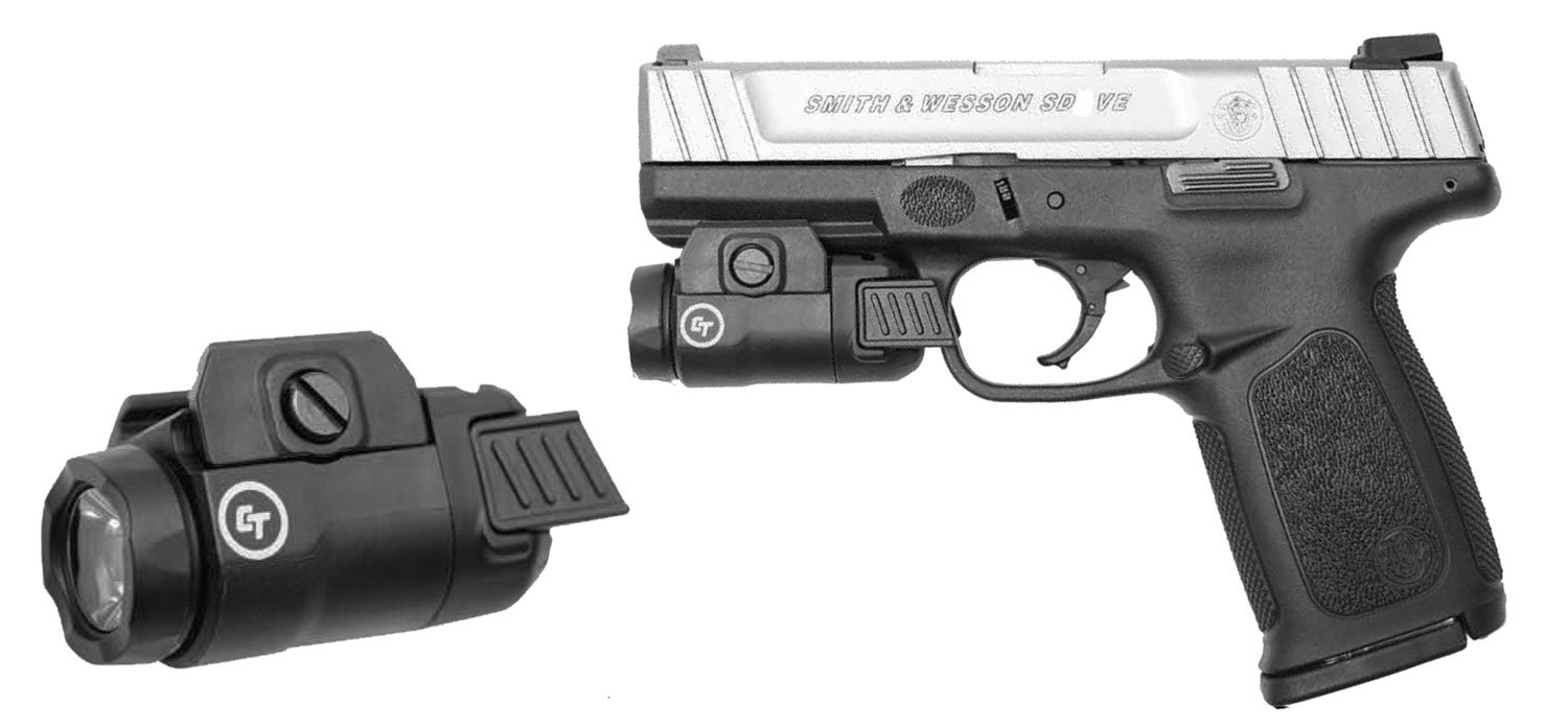 SMITH & WESSON SD 9 VE Crimson Trace Rail Master SEMI AUTO