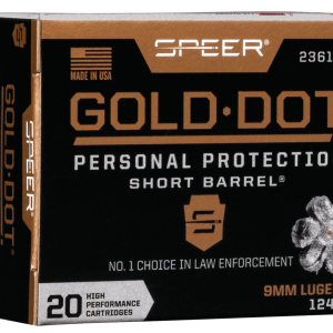 SPEER GOLD DOT HANDGUN AMMO