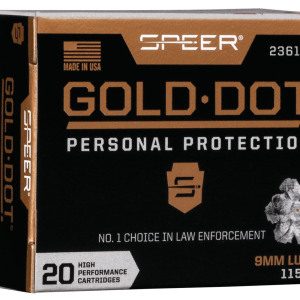 SPEER GOLD DOT HANDGUN AMMO
