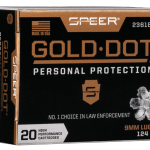 SPEER GOLD DOT 9MM LUGER (9X19 PARA)  HANDGUN AMMO AMMO