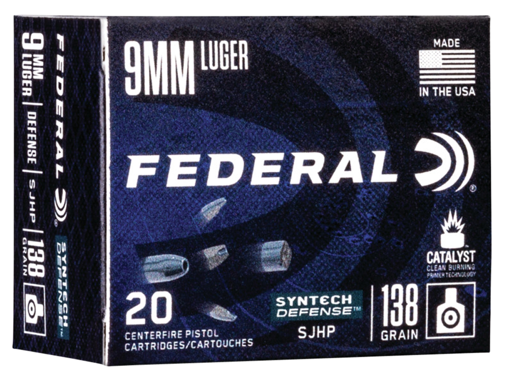 FEDERAL SYNTECH HANDGUN AMMO
