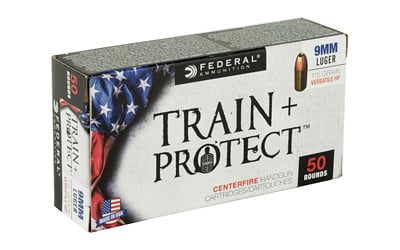 FEDERAL TRAIN + PROTECT HANDGUN AMMO