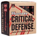HORNADY CRITICAL DEFENSE 9MM LUGER (9X19 PARA)  HANDGUN AMMO AMMO