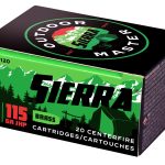 SIERRA OUTDOOR MASTER 9MM LUGER (9X19 PARA)  HANDGUN AMMO AMMO