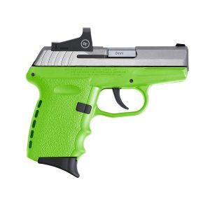 SCCY INDUSTRIES CPX-2 LIME W/CTS 1500 RED DOT for sale Miami Shooters Supply