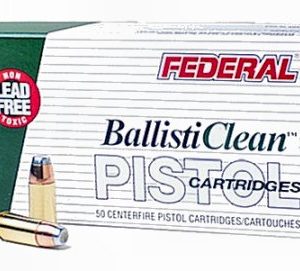 FEDERAL BALLISTICLEAN LEAD-FREE HANDGUN AMMO