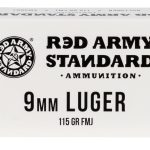 RED ARMY STANDARD 9MM LUGER 9MM LUGER (9X19 PARA)  HANDGUN AMMO AMMO