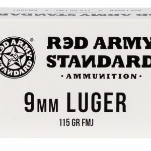 RED ARMY STANDARD 9MM LUGER HANDGUN AMMO