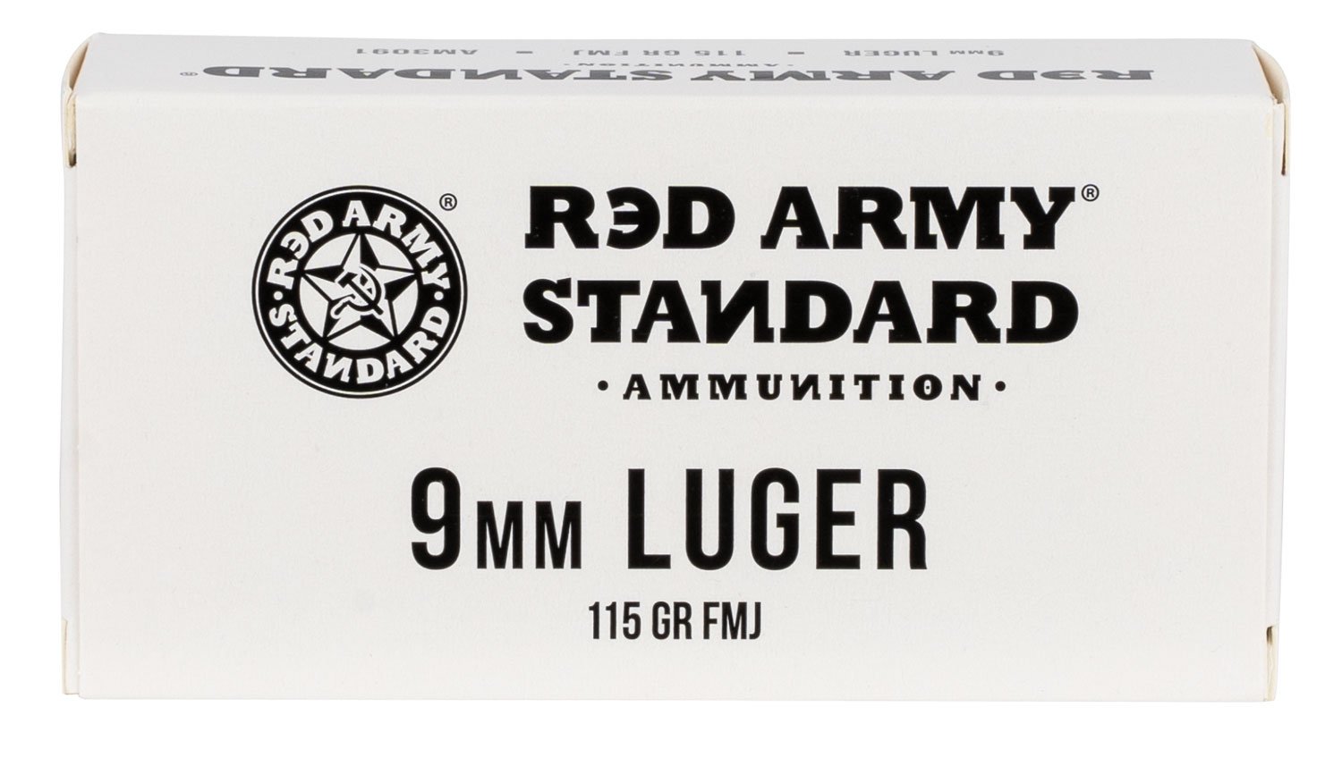 RED ARMY STANDARD 9MM LUGER HANDGUN AMMO