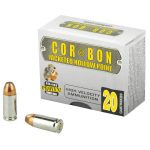 CORBON SELF DEFENSE 9MM+P 9MM LUGER (9X19 PARA)  HANDGUN AMMO AMMO