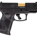 Taurus G3c 9mm Luger (9x19 Para) 3.2 Barrel 12 Rounds Black And Gold