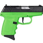 Sccy Industries Dvg-1cb 9mm Luger (9x19 Para) 3.1 Barrel 10 Rounds Lime Green