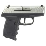 Sccy Dvg-1 9mm Luger (9x19 Para) 3.1 Barrel 10 Rounds Black And Silver