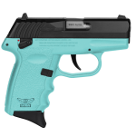 Sccy Industries Cpx-4 .380 Acp 2.96 Barrel 10 Rounds Light Blue And Black