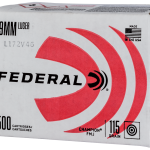FEDERAL CHAMPION 9MM LUGER (9X19 PARA)  HANDGUN AMMO AMMO