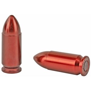 A-ZOOM 9MM SNAP CAP (RED) DUMMY & TRAINING ROUNDS