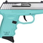Sccy Cpx-3 .380 Acp 3.1 Barrel 10 Rounds Sky Blue/stainless