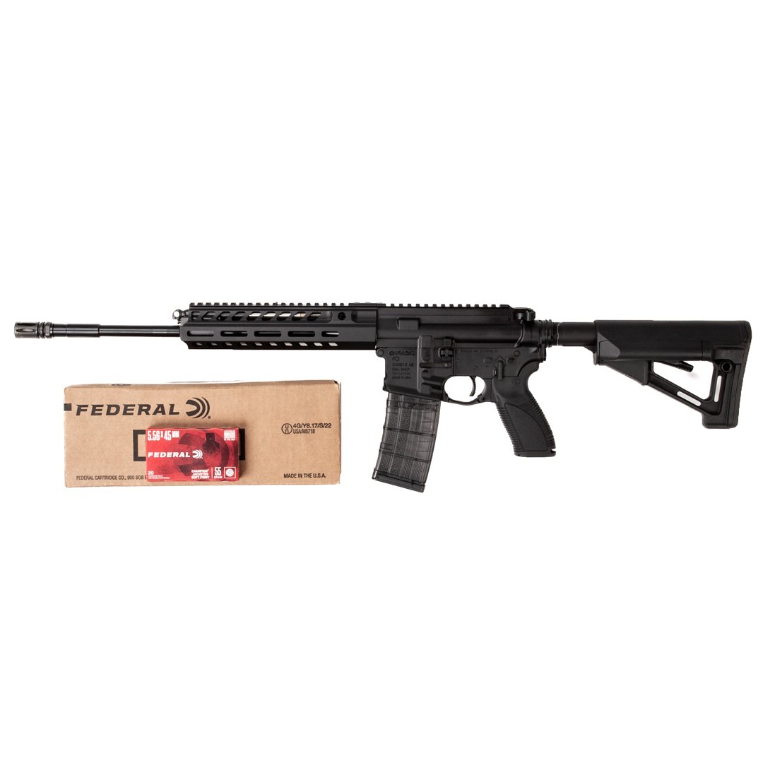 CARACAL RIFLE AND AMMO PACKAGE SEMI AUTO