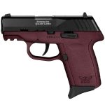 Sccy Industries Cpx-2 Gen 3 9mm Luger (9x19 Para) 3.1 Barrel 10 Rounds Crimson Red