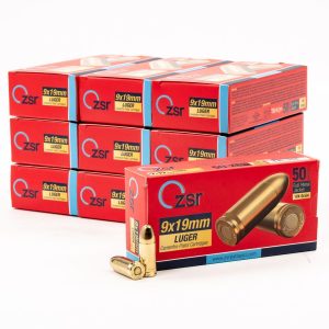 ZSR 9MM 124 GRAIN FMJ (Case of 500 RD VALUE PACK) HANDGUN AMMO