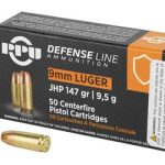 PPU DEFENSE 9MM LUGER (9X19 PARA)  HANDGUN AMMO AMMO