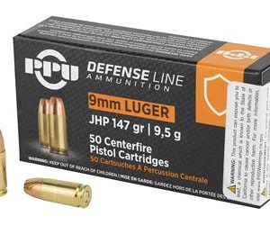 PPU DEFENSE HANDGUN AMMO
