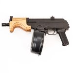 Century Arms Micro Draco And Drum Package 7.62x39mm 6.25 Barrel 75 Rounds Black