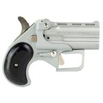Old West Firearms Short Bore 9mm Luger (9x19 Para) 2.75 Barrel 2 Rounds Silver And Black