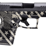 Taurus Gx4 9mm Luger (9x19 Para) 3.06 Barrel 10 Rounds Black And White Flag