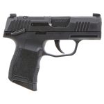 Sig Sauer P365 Or (manual Safety) 9mm Luger (9x19 Para) 3.1 Barrel 10 Rounds Black