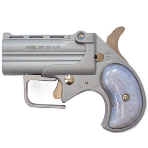 OLD WEST DERRINGER SHORT BORE SATIN/PEARL GRIPS for sale Miami Shooters Supply