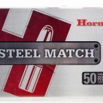 HORNADY STEEL MATCH 9MM LUGER (9X19 PARA)  HANDGUN AMMO AMMO
