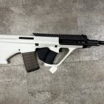Steyr Aug A3 M1 Bullpup Rifle – .223 Rem – White Polymer – Non-threaded Barrel .223 Rem 16 10 + 1 White