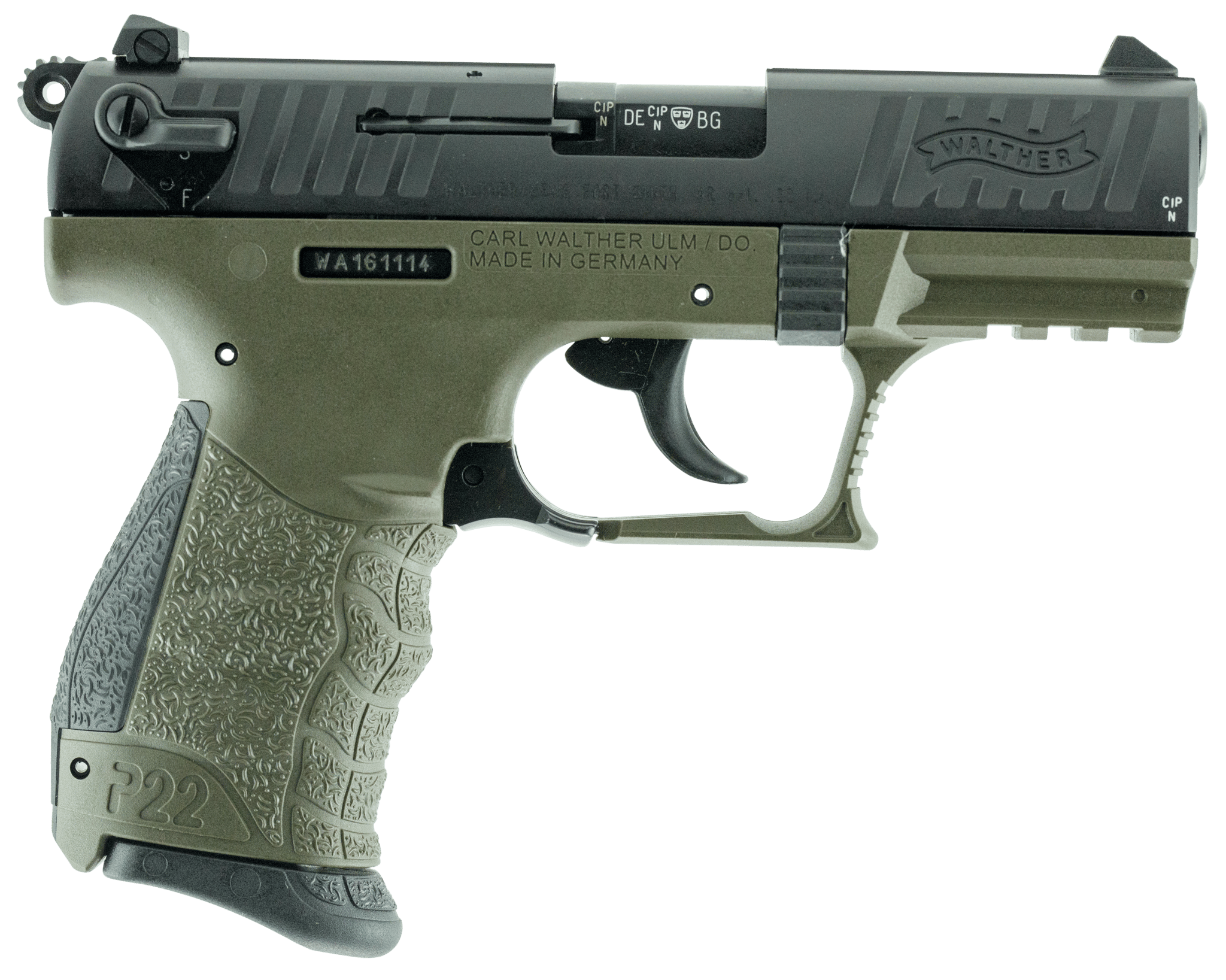 WALTHER P22 MILITARY CA COMPLIANT for sale Miami Shooters Supply