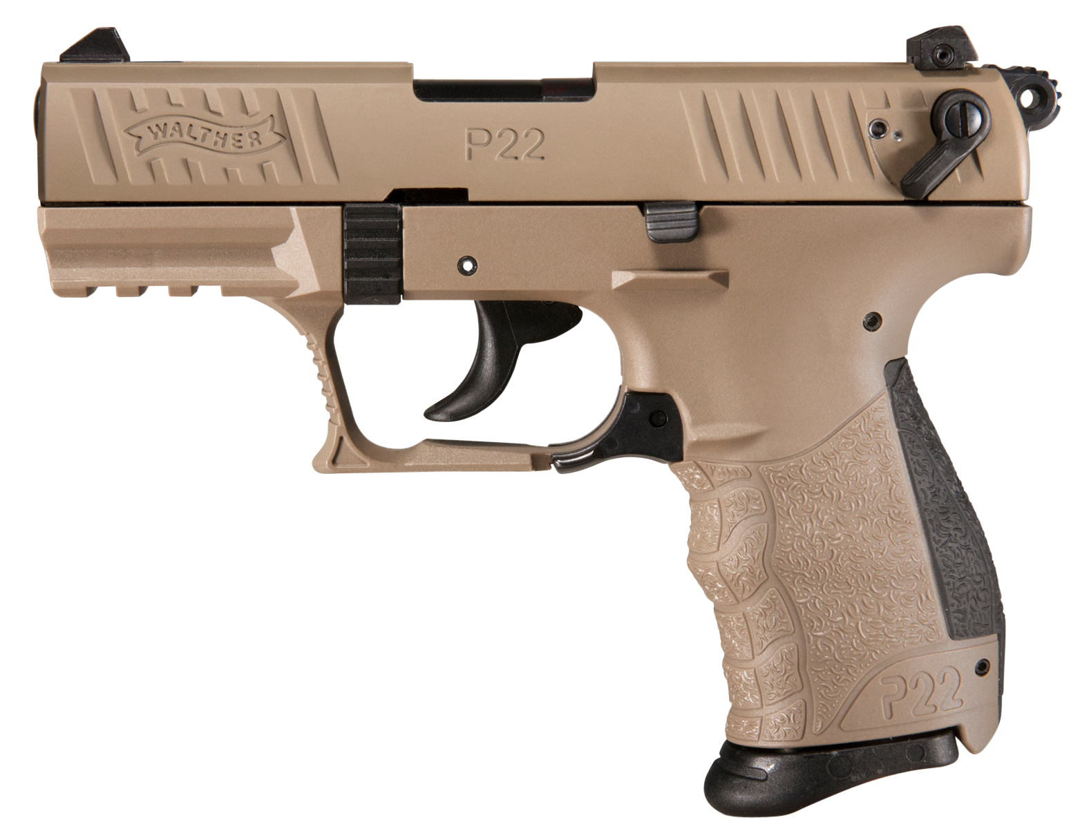 WALTHER P22 QD TACTICAL FDE for sale Miami Shooters Supply