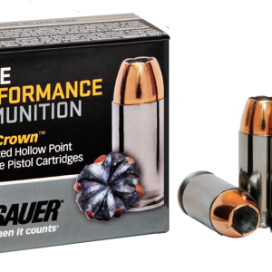 SIG SAUER ELITE V-CROWN HANDGUN AMMO